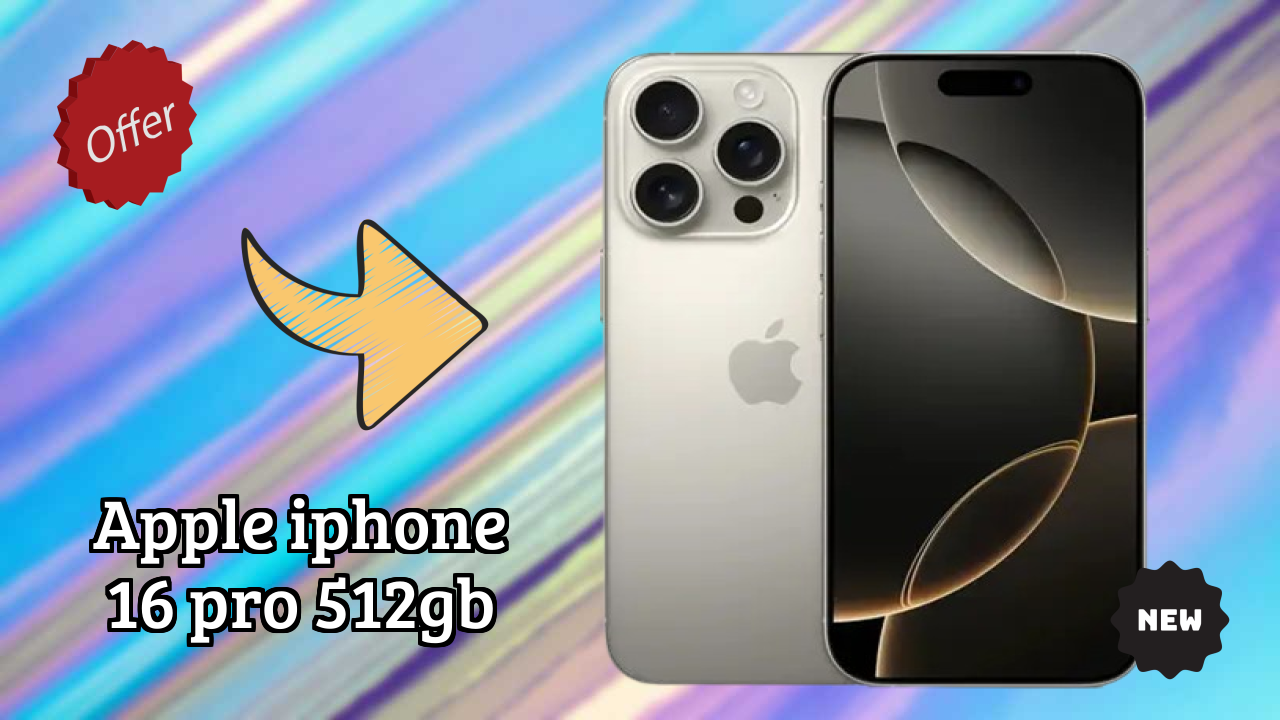 Apple Fans Alert: Apple IPhone 16 Pro 512GB Massive Price Drop to ₹139,900