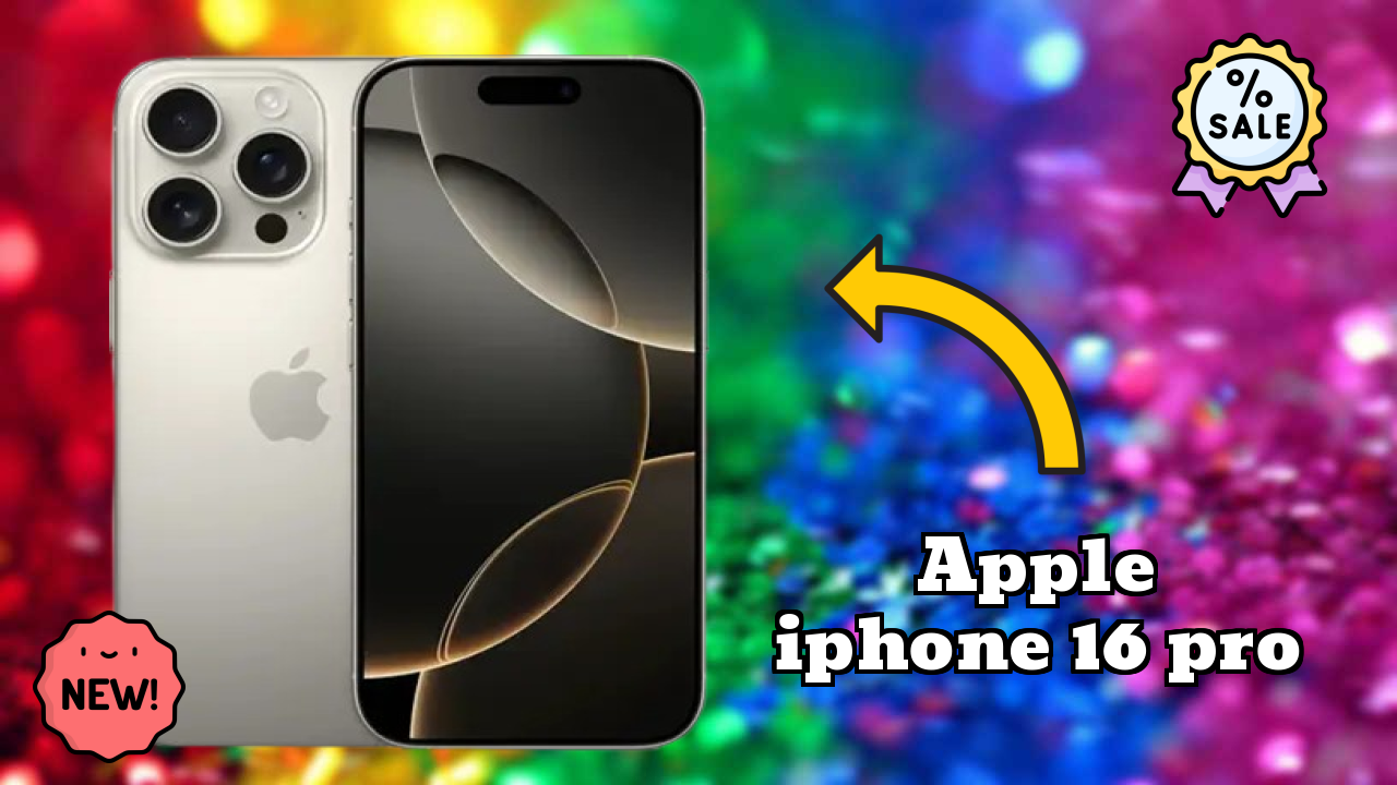 Apple IPhone 16 Pro Display Technology: 6.3 Inches (16 Cm) Screen