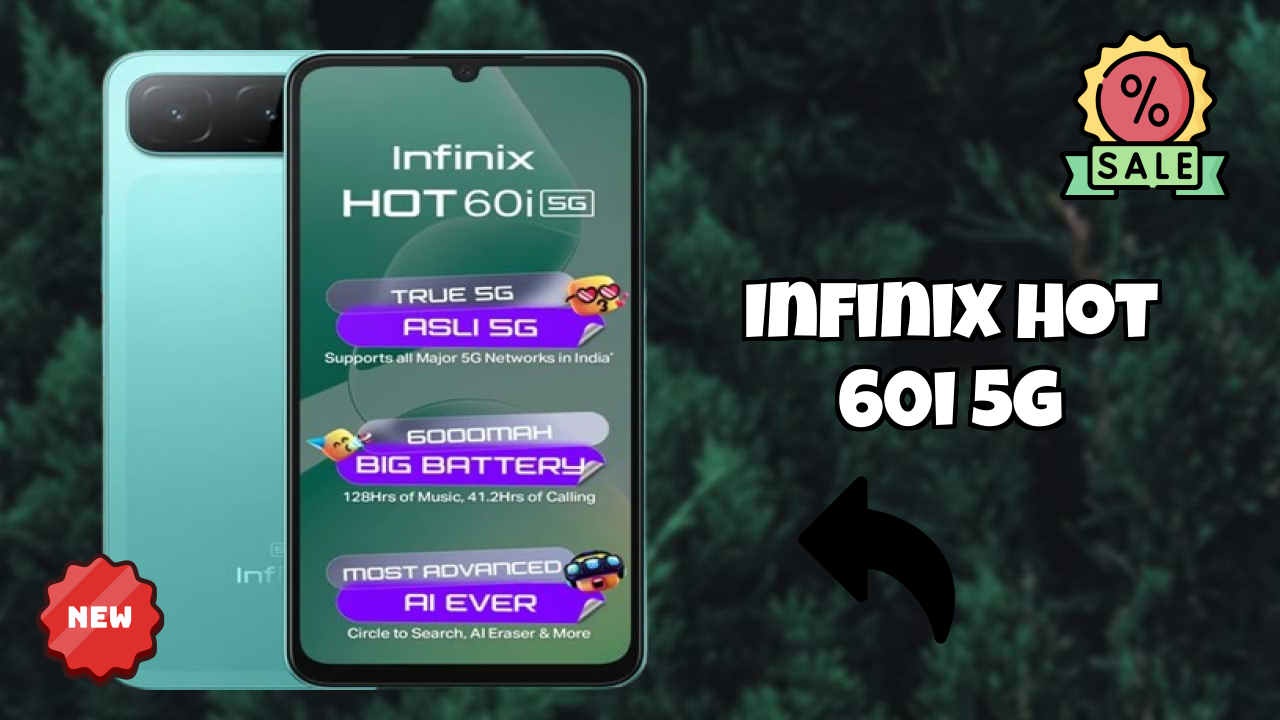 Infinix Hot 60i 5G RAM Review: 4 GB RAM Gaming Tested
