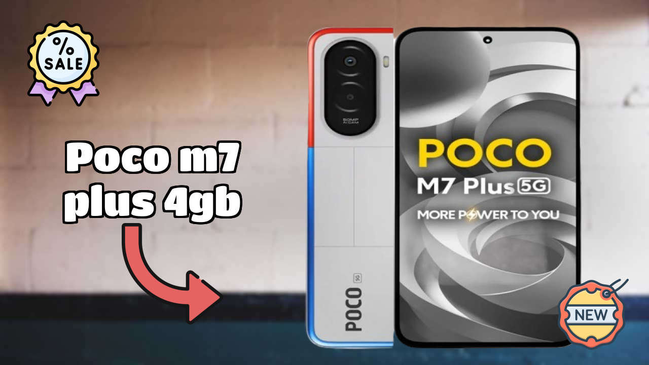 POCO M7 Plus 4GB Display Analysis: 6.9 Inches (17.53 Cm) Screen