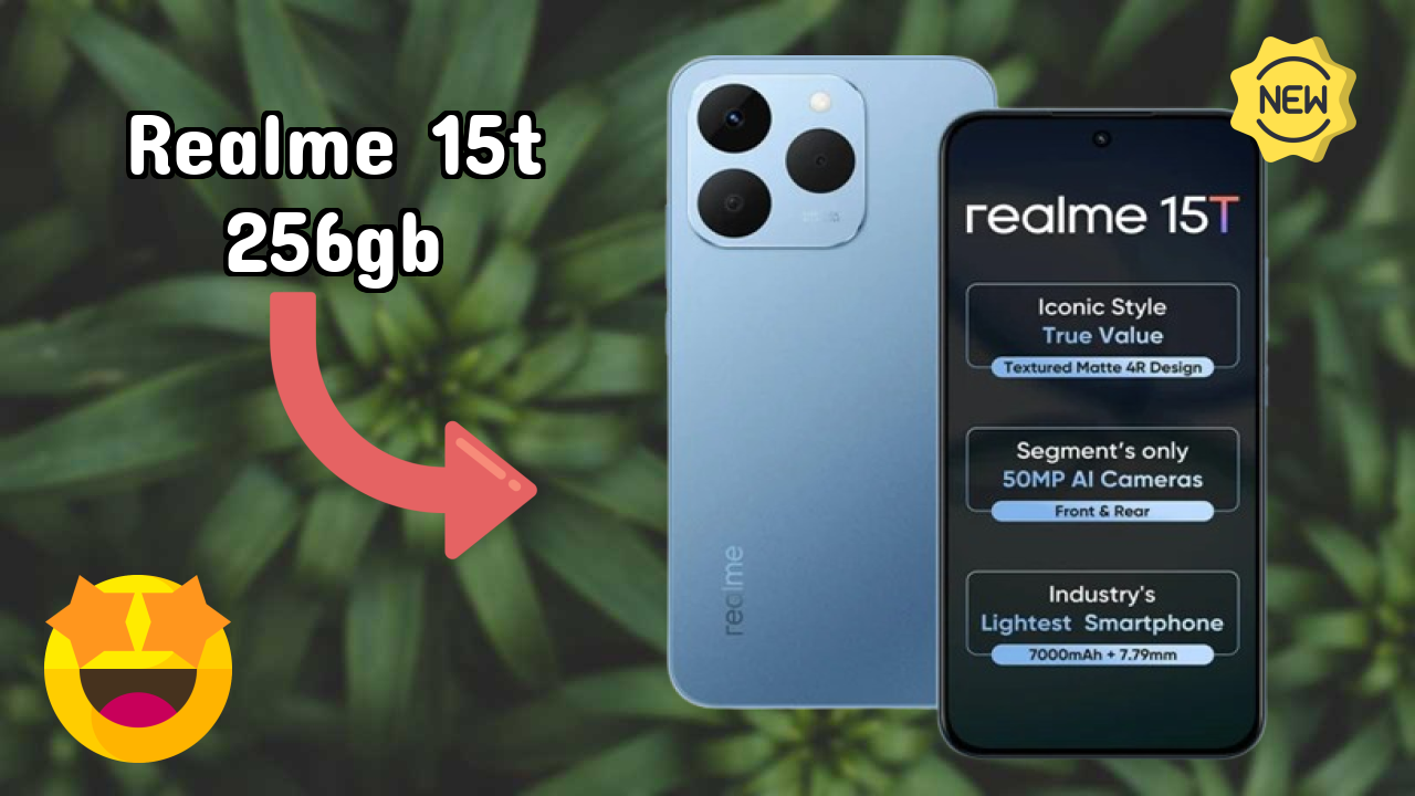 Realme 15T 256GB Display Technology: AMOLED Explained