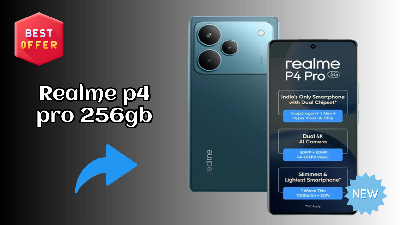 Realme P4 Pro 256GB Camera Quality: 50 MP + 8 MP Rear Camera Low Light