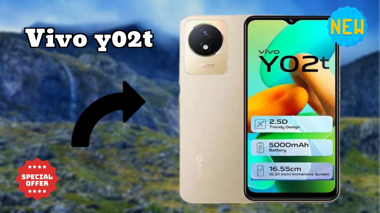 Vivo Y02T Display Size: 6.51 Inches (16.54 Cm) Screen Test