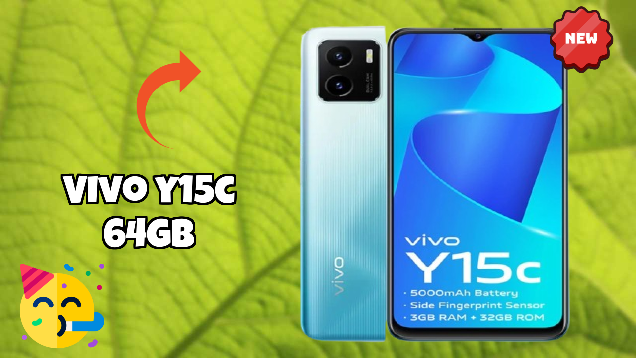 Vivo Y15c 64GB at ₹10,999 - Complete Specifications